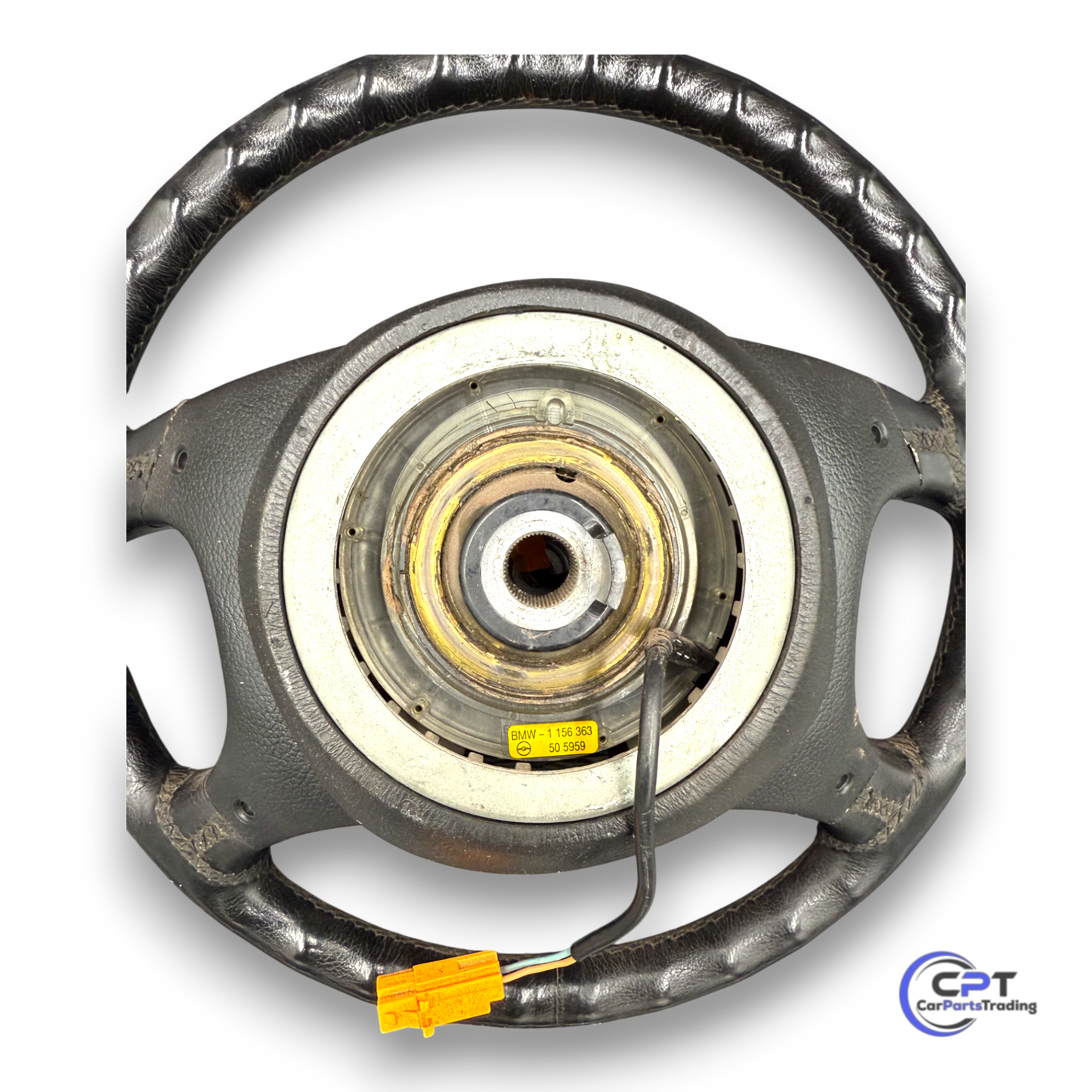 4-Speichen Airbag Lenkrad mit Lederkranz E30