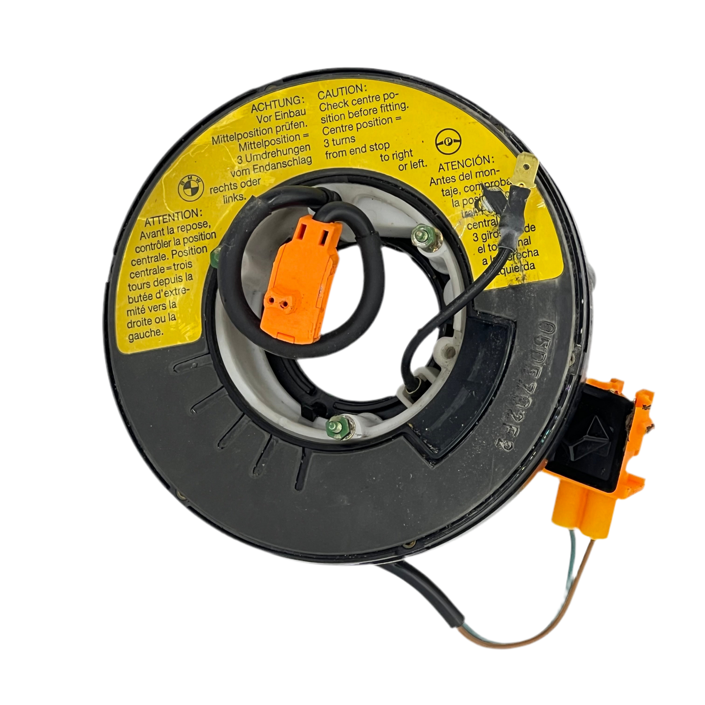 Ein Schleifring (Wickelfeder), verbaut im E36, E34, E31 und E32, mit der Teilenummer 1160901