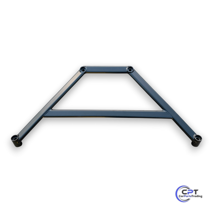 Untere Domstrebe für BMW E30 – Montage am Achsträger zur Verstärkung der Vorderachse, passend für 4- und 6-Zylinder Modelle