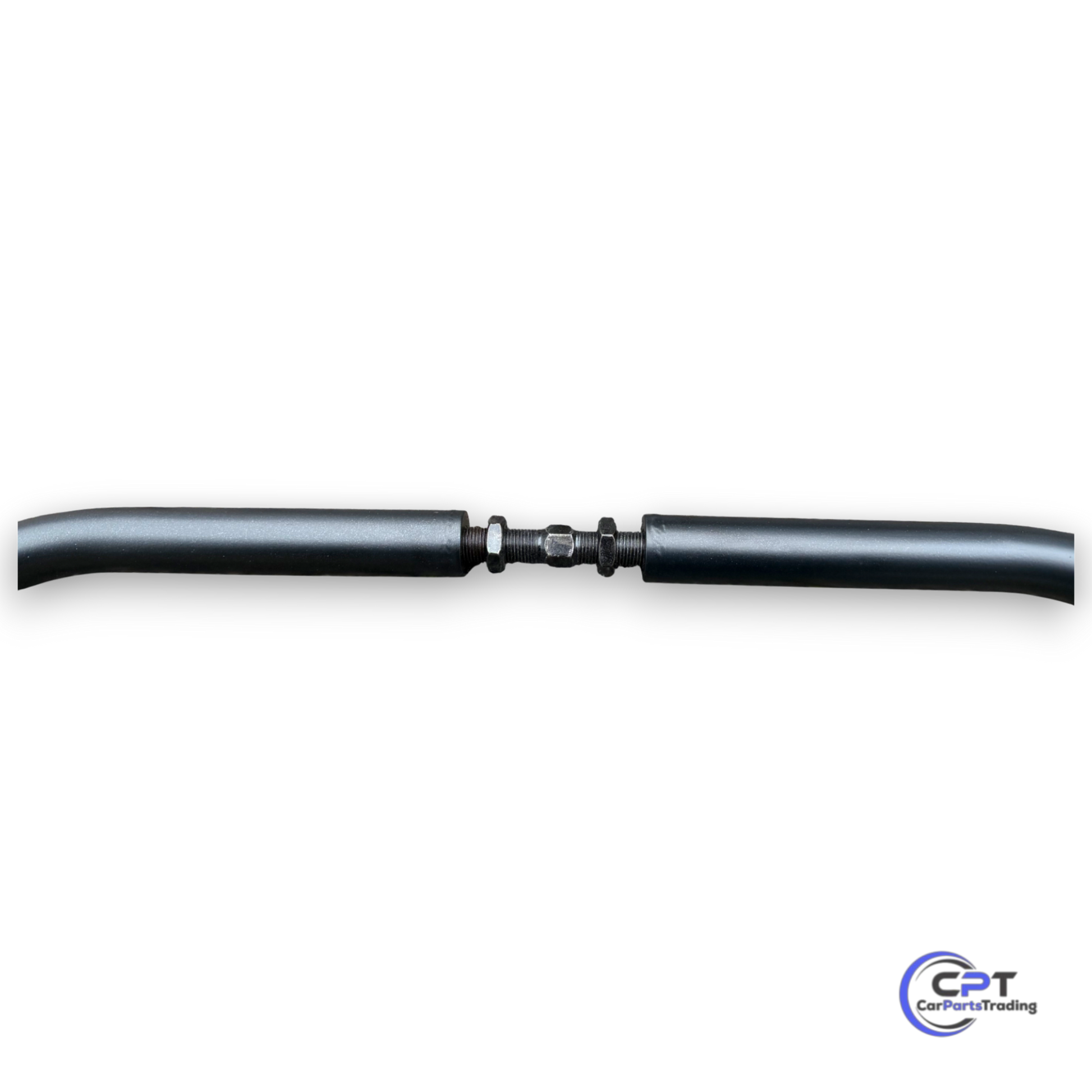 Detailansicht der verstellbaren Domstrebe – Längenverstellung zur exakten Anpassung im Motorraum des BMW E36 M40