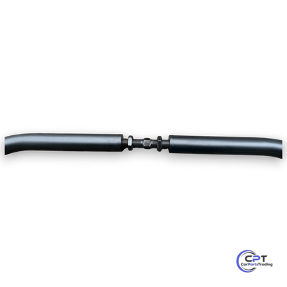 Detailansicht der verstellbaren Domstrebe – Längenverstellung zur exakten Anpassung im Motorraum des BMW E36 M40