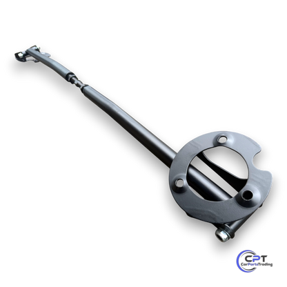 Domstrebe montiert auf der Vorderachse eines BMW E39 – passgenau, eintragungsfrei und für Alltag und Tuning geeignet