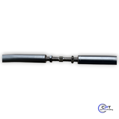 Detailbild der Längenverstellung der Domstrebe – ermöglicht präzise Anpassung bei der Montage im BMW E39