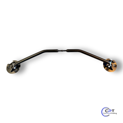 Vordere Domstrebe für BMW E30 - Hochwertige Stahlstrebe zur Verbesserung der Fahrstabilität und Verwindungssteifigkeit.