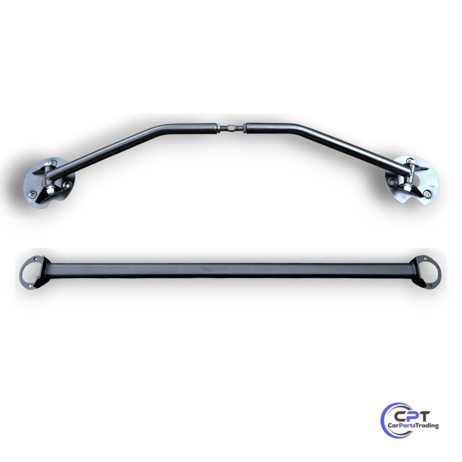 Domstreben-Set für BMW E30 – bestehend aus vorderer und hinterer Domstrebe, passend für 2- und 4-türige Limousine, stabil & passgenau