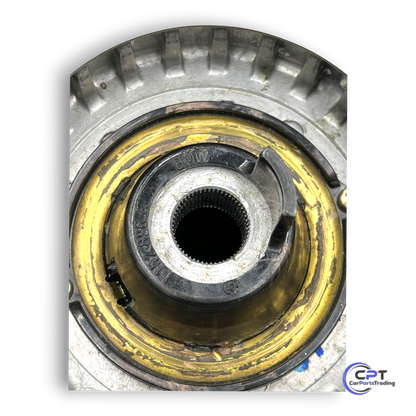 Rückansicht M Technik 2 Sportlenkrad – 385 mm, schwarze Lederoptik mit M-Naht für E30, E34, E32

