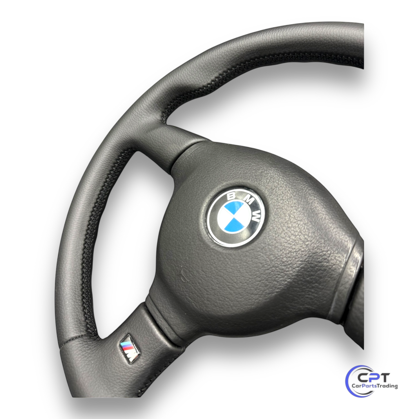 BMW E36 M Technik 2 Lenkrad – originalgetreuer Lederbezug in Schwarz

