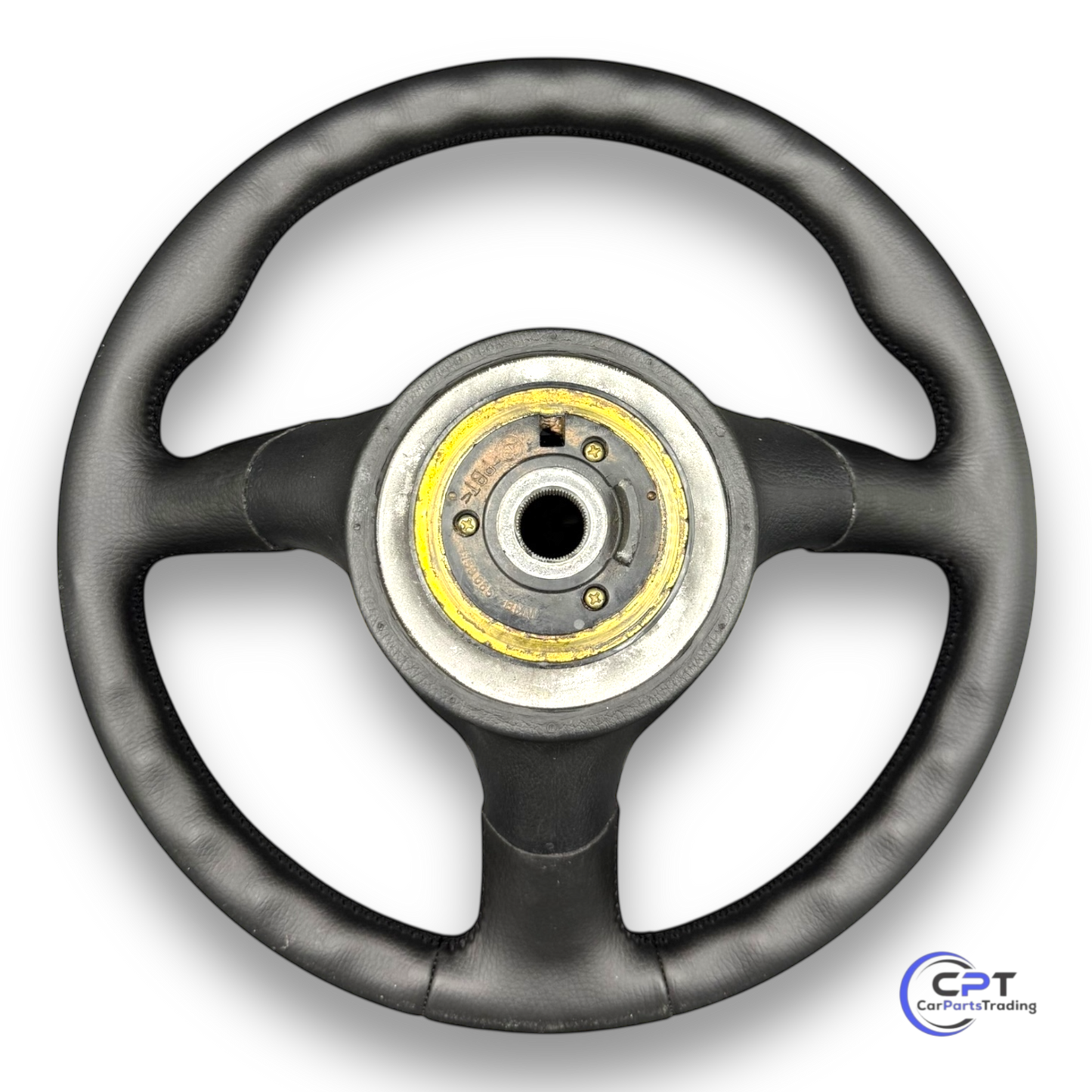BMW E34 M-Technik II Lenkrad – hochwertiger Lederbezug, neues M-Emblem

