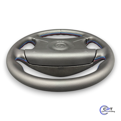 M-Technik Airbag-Sportlenkrad 2, neu bezogen mit M-Naht – BMW E36 E34 E31 E32
