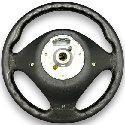 BMW E38 und E39 Facelift M Technik Lenkrad in der Ansicht von hinten