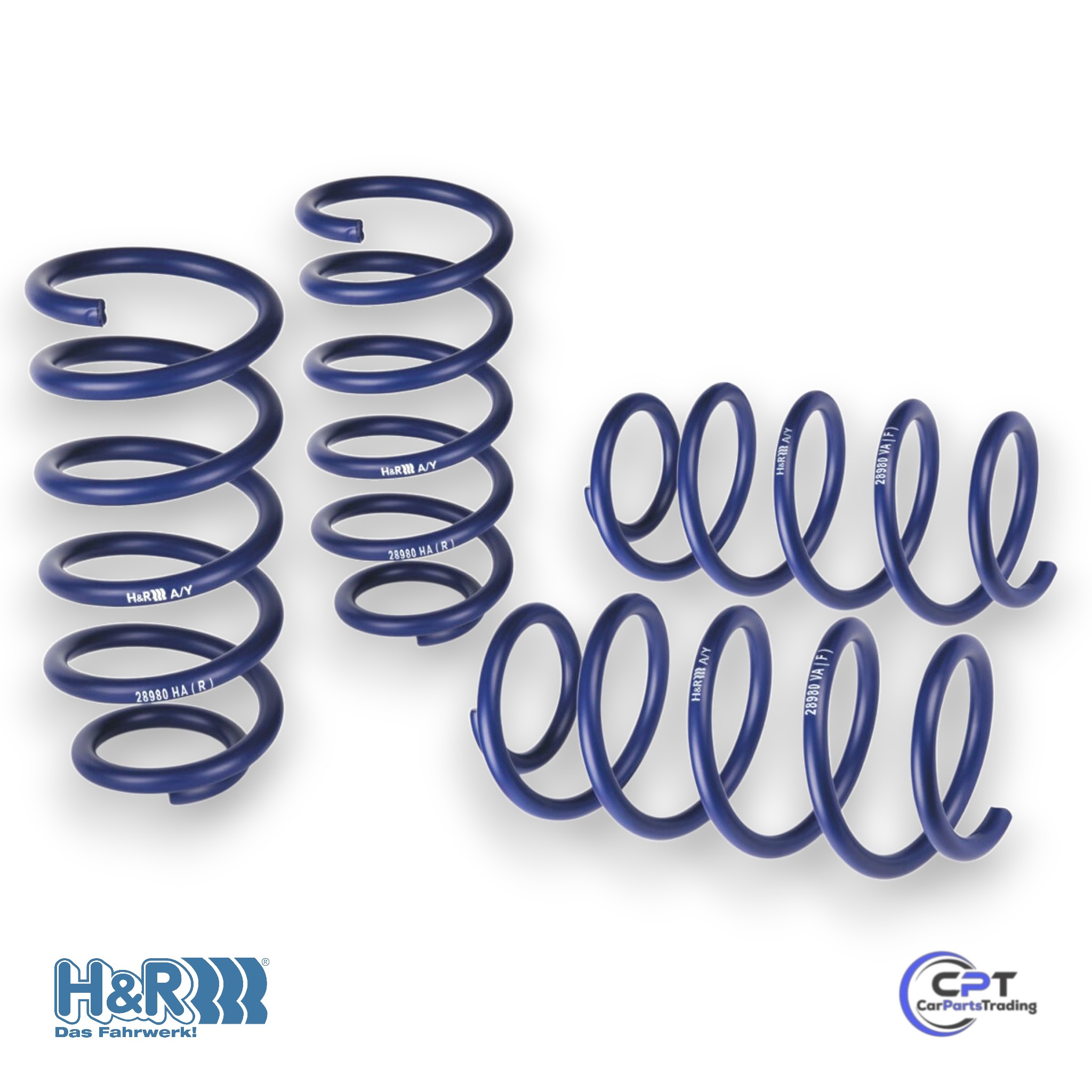 H&R Tieferlegungsfedern für BMW Classic Modelle, wie E34, E38, E39, E31, E32 und E36